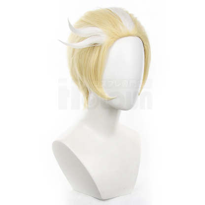 Lucifer Morningstar Cosplay Wig - Haz Hotel Anime Style, Adjustable Size for Halloween-Astricos