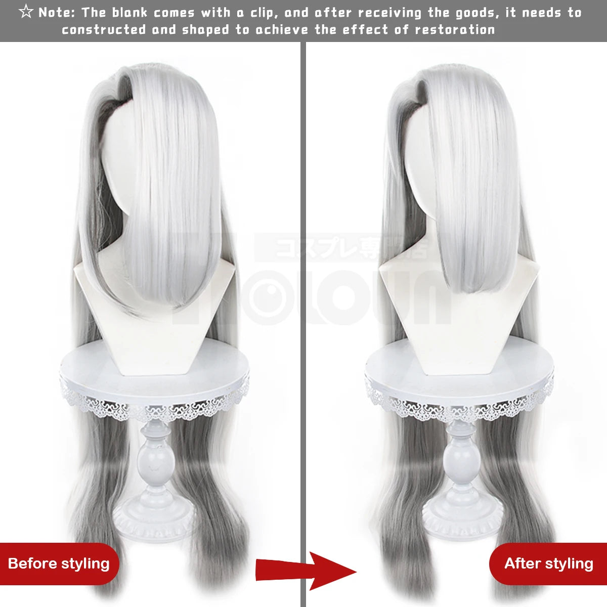 Hazbin Hotel Vaggie Cosplay Wig - Long Rose Net Synthetic Fiber for Halloween & Anime Events-Astricos