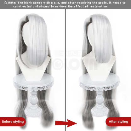 Hazbin Hotel Vaggie Cosplay Wig - Long Rose Net Synthetic Fiber for Halloween & Anime Events-Astricos