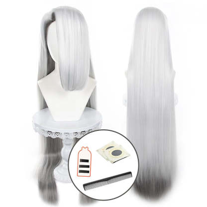 Hazbin Hotel Vaggie Cosplay Wig - Long Rose Net Synthetic Fiber for Halloween & Anime Events-Astricos