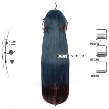 Honkai Star Rail Blade Cosplay Wig - Rose Net Heat Resistant Synthetic Fiber-Astricos