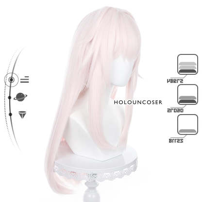 Honkai Star Rail Clara Cosplay Wig - Rose Net, Heat Resistant, Adjustable Size-Astricos