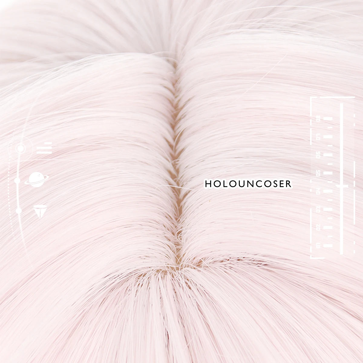 Honkai Star Rail Clara Cosplay Wig - Rose Net, Heat Resistant, Adjustable Size-Astricos