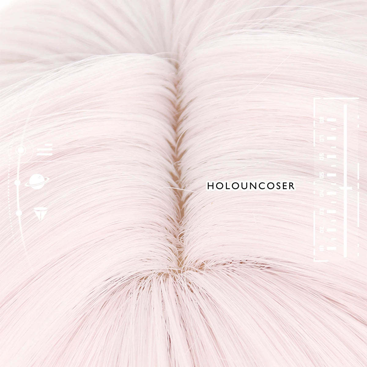 Honkai Star Rail Clara Cosplay Wig - Rose Net, Heat Resistant, Adjustable Size-Astricos