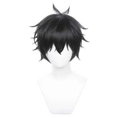 Honkai Star Rail Dan Heng Cosplay Wig - Short Rose Net Heat Resistant Synthetic Fiber-Astricos