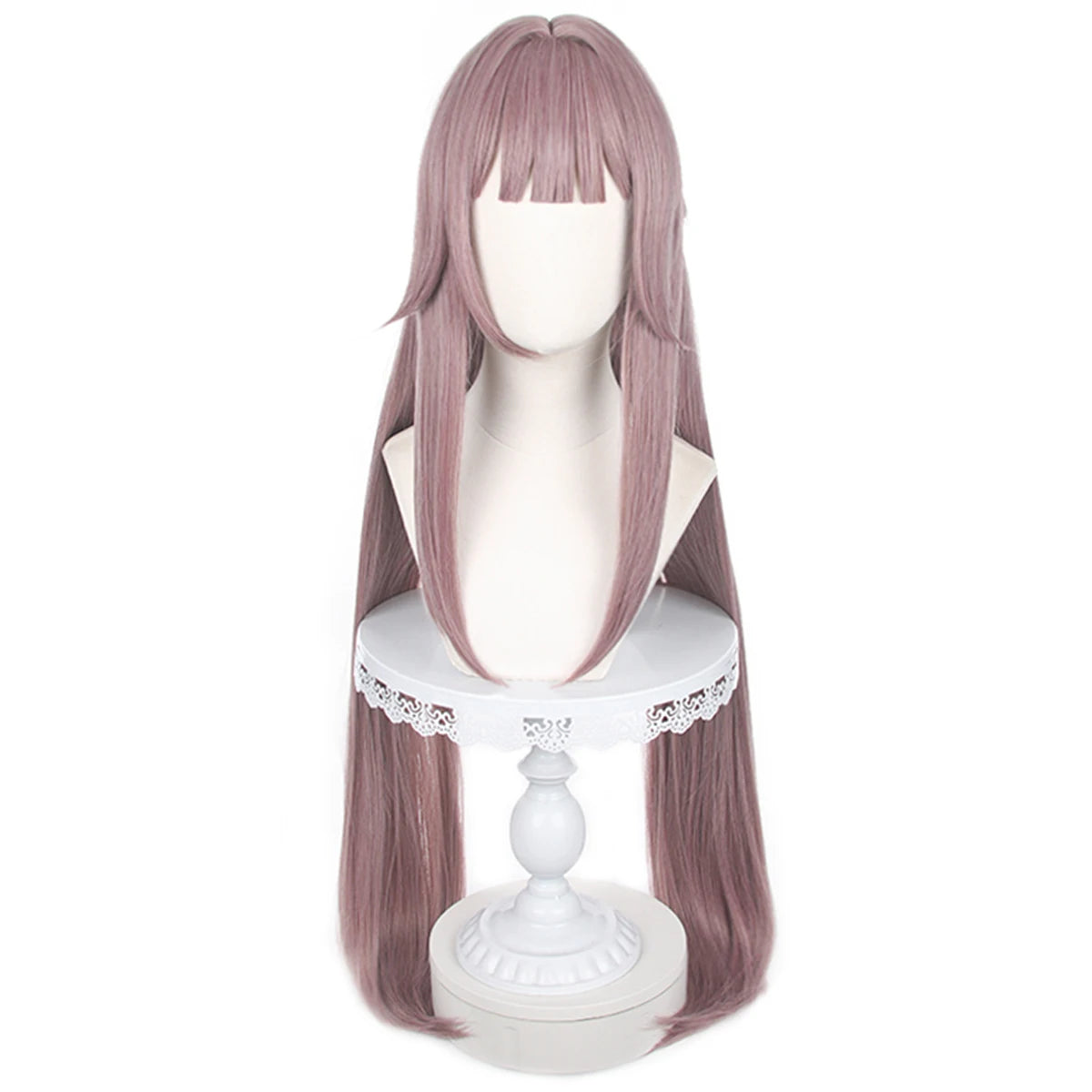 Honkai Star Rail Herta Cosplay Wig - Rose Net Heat Resistant Synthetic Fiber with Adjustable Comb Hairpin-Astricos