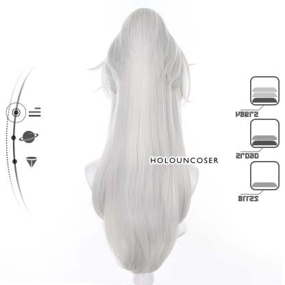 Honkai Star Rail Jing Yuan Cosplay Wig - Rose Net Heat Resistant Synthetic Fiber-Astricos