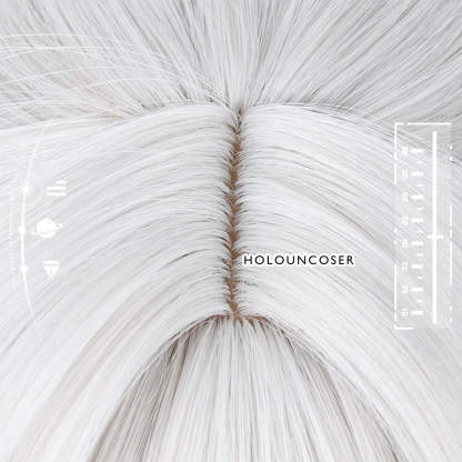 Honkai Star Rail Jing Yuan Cosplay Wig - Rose Net Heat Resistant Synthetic Fiber-Astricos