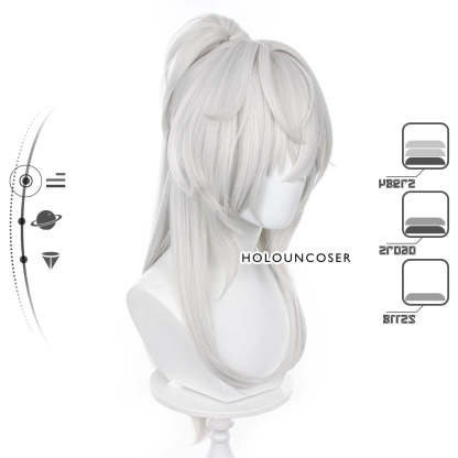 Honkai Star Rail Jing Yuan Cosplay Wig - Rose Net Heat Resistant Synthetic Fiber-Astricos