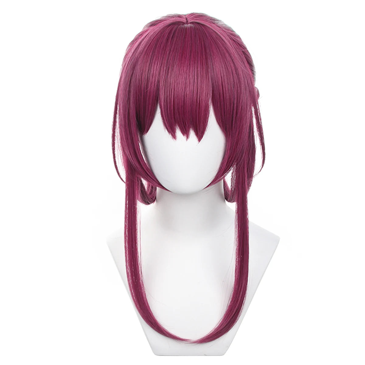 Honkai Star Rail Kafka Cosplay Wig - Rose Net, Heat Resistant Synthetic Fiber, Adjustable Size-Astricos