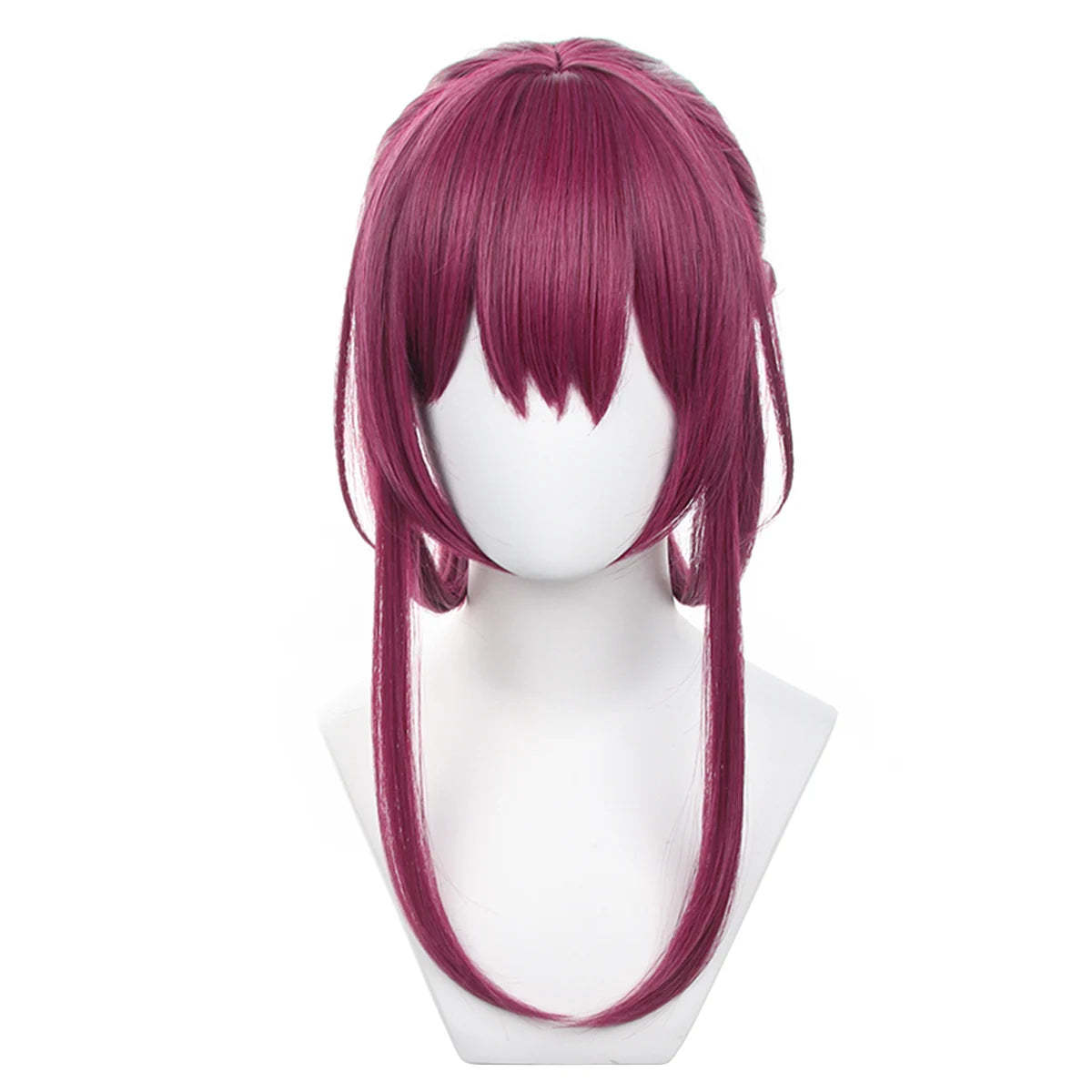 Honkai Star Rail Kafka Cosplay Wig - Rose Net, Heat Resistant Synthetic Fiber, Adjustable Size-Astricos