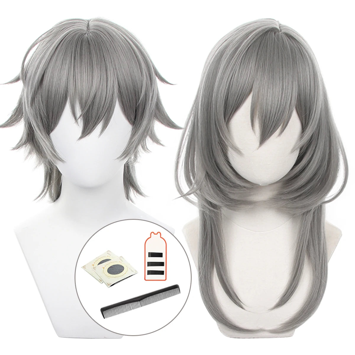 Honkai Star Rail Trailblazer Cosplay Wig - Caelus & Stelle Heat Resistant Synthetic Hair-Astricos