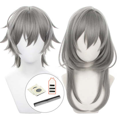 Honkai Star Rail Trailblazer Cosplay Wig - Caelus & Stelle Heat Resistant Synthetic Hair-Astricos