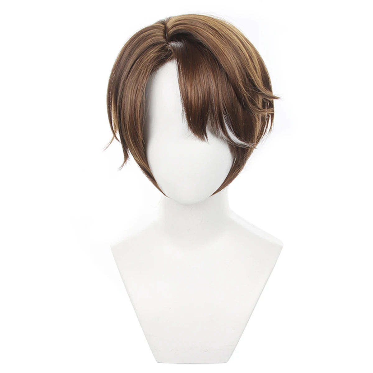 Honkai Star Rail Welt Yang Cosplay Wig - Rose Net, Heat Resistant Synthetic Fiber, Adjustable Size-Astricos