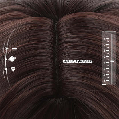 Honkai Star Rail Xueyi Cosplay Wig - Rose Net, Heat Resistant Synthetic Fiber, Adjustable Size-Astricos