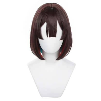 Honkai Star Rail Xueyi Cosplay Wig - Rose Net, Heat Resistant Synthetic Fiber, Adjustable Size-Astricos