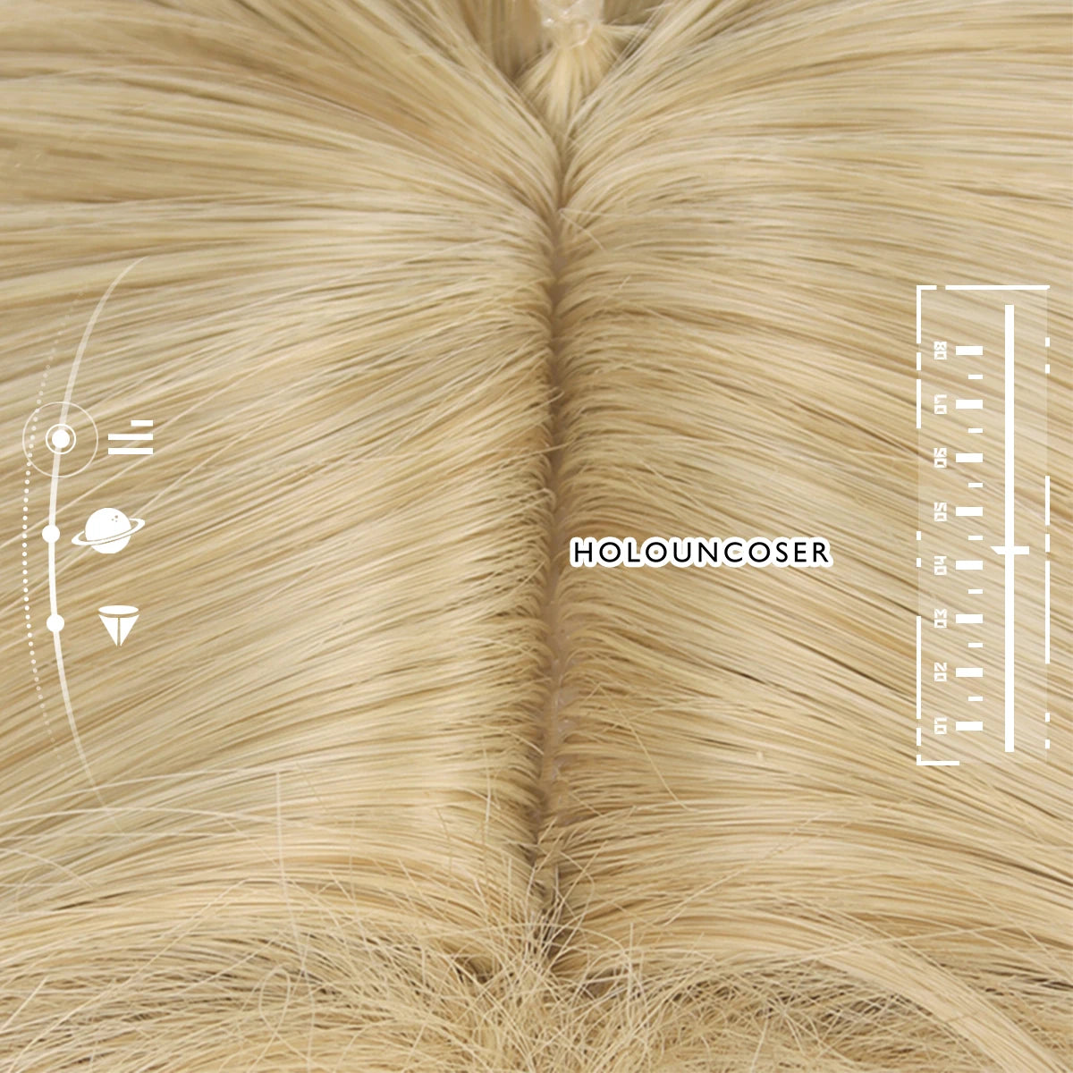 Honkai Star Rail Yanqing Cosplay Wig - Rose Net Heat Resistant Synthetic Fiber for Authentic Look-Astricos