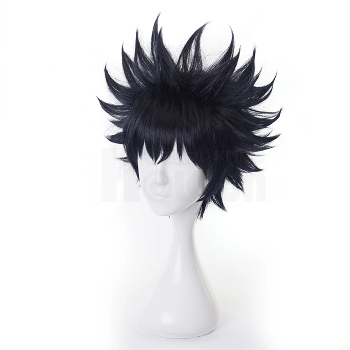 Jujutsu Kaisen JJK Fushiguro Megumi Cosplay Wig - Premium Synthetic Fiber, Adjustable Size for Halloween & Cosplay-Astricos