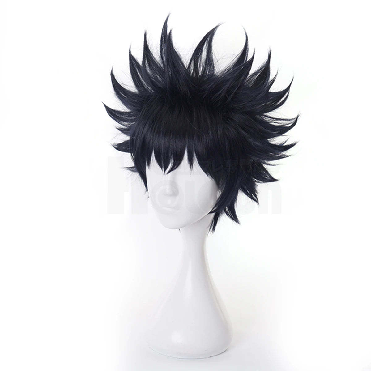 Jujutsu Kaisen JJK Fushiguro Megumi Cosplay Wig - Premium Synthetic Fiber, Adjustable Size for Halloween & Cosplay-Astricos