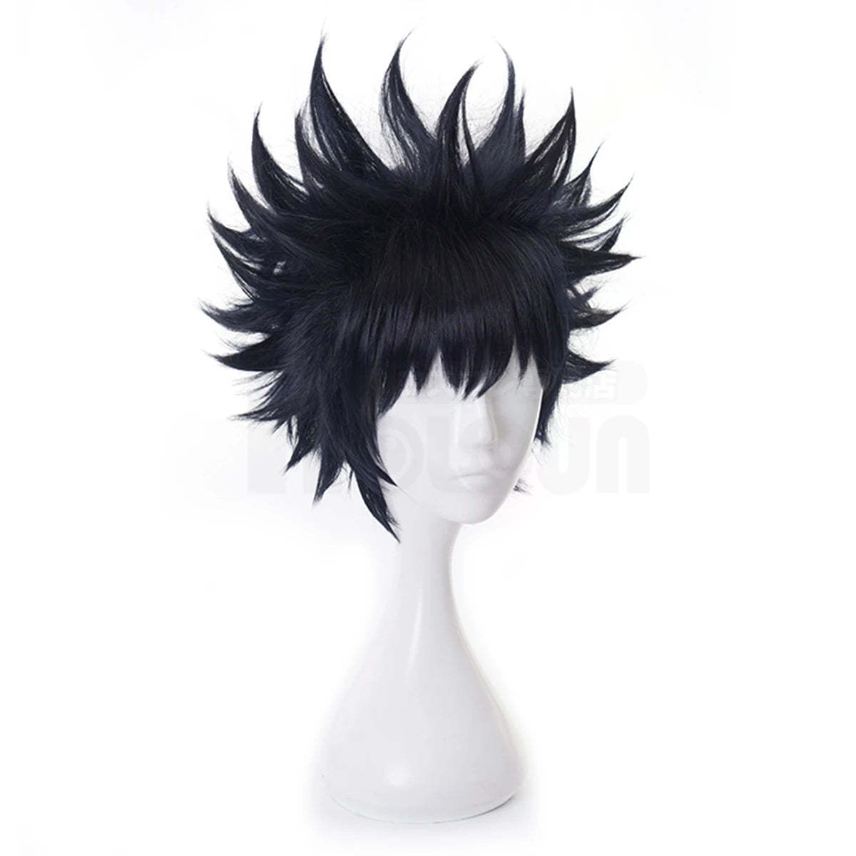 Jujutsu Kaisen JJK Fushiguro Megumi Cosplay Wig - Premium Synthetic Fiber, Adjustable Size for Halloween & Cosplay-Astricos