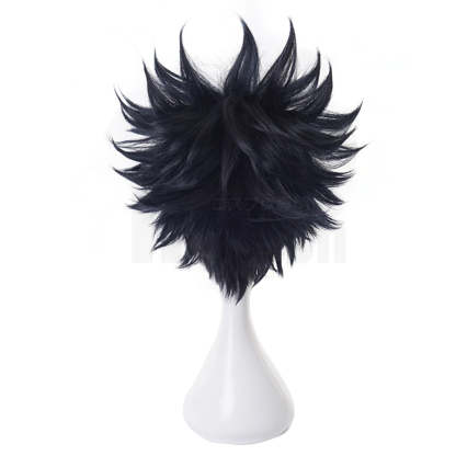 Jujutsu Kaisen JJK Fushiguro Megumi Cosplay Wig - Premium Synthetic Fiber, Adjustable Size for Halloween & Cosplay-Astricos