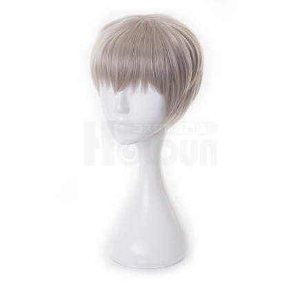 Jujutsu Kaisen JJK Inumaki Toge Cosplay Wig - Rose Net Synthetic Fiber, Adjustable Size for Halloween & Christmas-Astricos