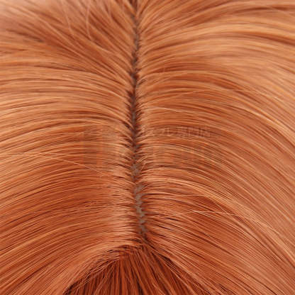 Jujutsu Kaisen Nobara Kugisaki Cosplay Wig - Rose Net Synthetic Fiber, Adjustable Size for Halloween-Astricos