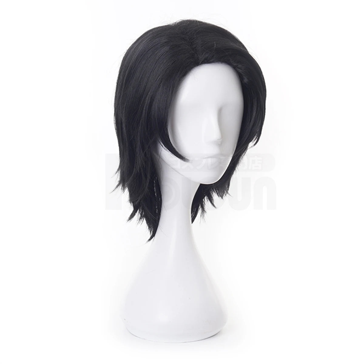 Jujutsu Kaisen JJK Okkotsu Yuta Cosplay Wig - Premium Rose Net Synthetic Fiber, Adjustable Size for Halloween & Christmas-Astricos