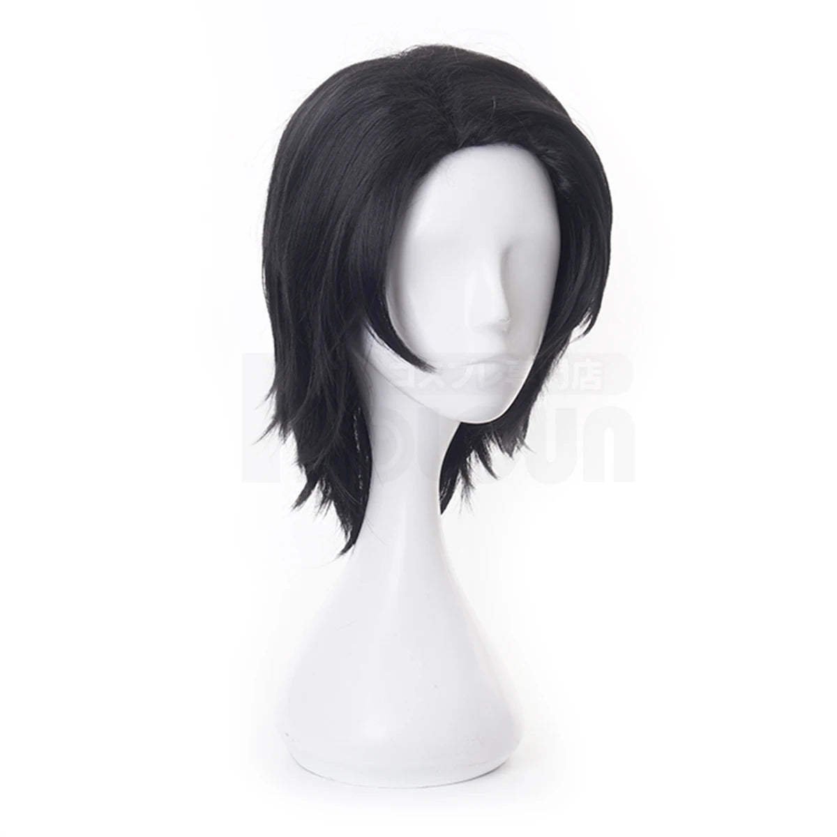 Jujutsu Kaisen JJK Okkotsu Yuta Cosplay Wig - Premium Rose Net Synthetic Fiber, Adjustable Size for Halloween & Christmas-Astricos