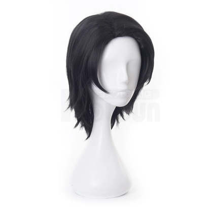 Jujutsu Kaisen JJK Okkotsu Yuta Cosplay Wig - Premium Rose Net Synthetic Fiber, Adjustable Size for Halloween & Christmas-Astricos