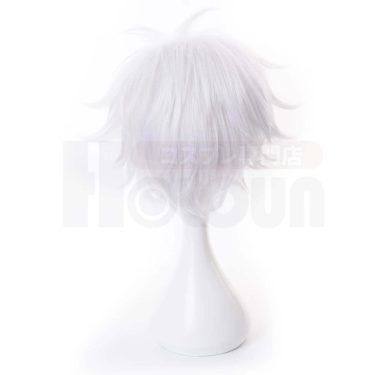 Jujutsu Kaisen Satoru Gojo Cosplay Wig - Rose Net Synthetic Fiber, Adjustable Size for Halloween & Christmas-Astricos