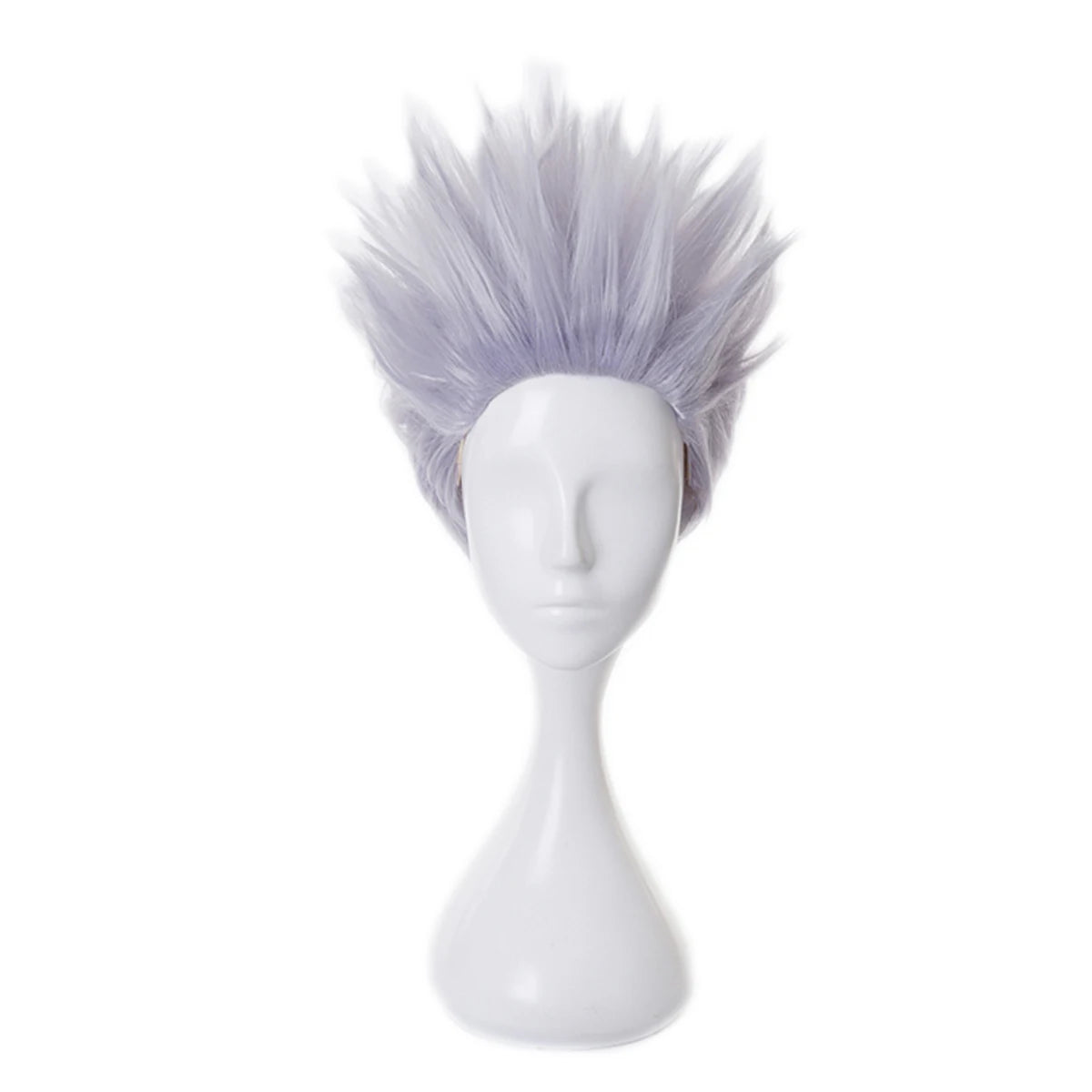 Jujutsu Kaisen Satoru Gojo Cosplay Wig - Adjustable Synthetic Fiber Wig for Halloween & Christmas-Astricos