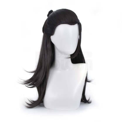 Jujutsu Kaisen JJK Suguru Geto Cosplay Wig - Untied Rose Net Synthetic Fiber Adjustable Size for Halloween-Astricos