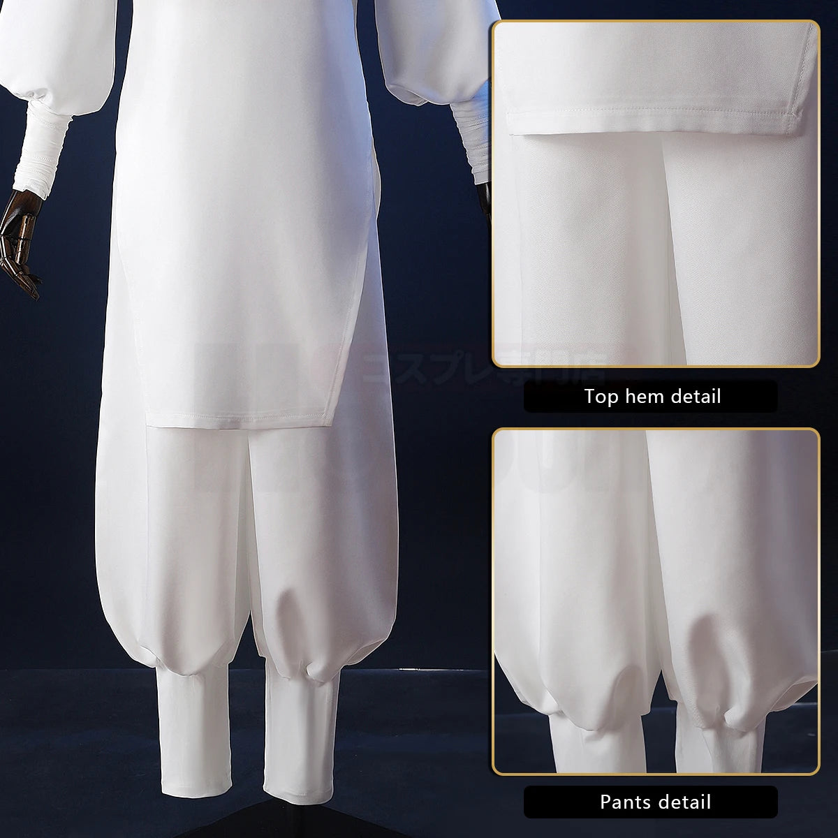 Premium Kashimo Hajime Cosplay Costume - Jujutsu Kaisen JJK Anime & Manga Outfit with Blue Wig-Astricos