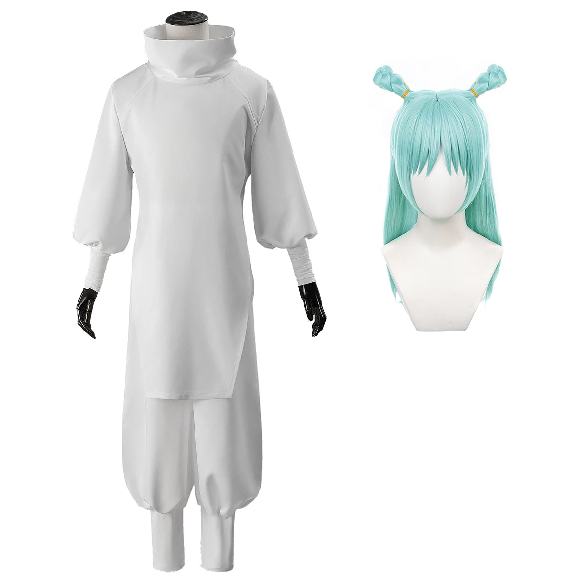 Premium Kashimo Hajime Cosplay Costume - Jujutsu Kaisen JJK Anime & Manga Outfit with Blue Wig-Astricos