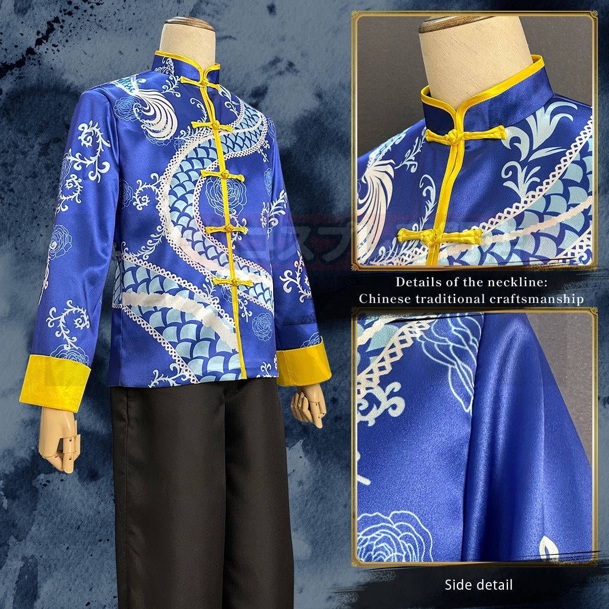 OSHI NO KO Anime Akua Hoshino Cosplay Costume - Authentic Kung Fu Tang Suit Outfit-Astricos