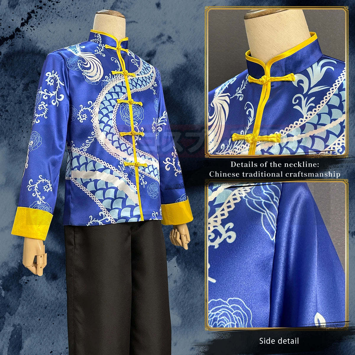 OSHI NO KO Anime Akua Hoshino Cosplay Costume - Authentic Kung Fu Tang Suit Outfit-Astricos