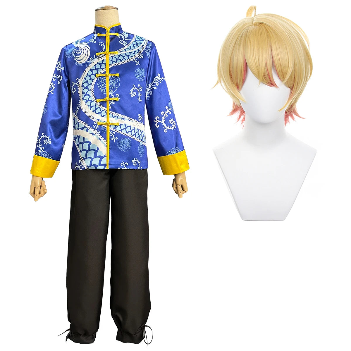 OSHI NO KO Anime Akua Hoshino Cosplay Costume - Authentic Kung Fu Tang Suit Outfit-Astricos