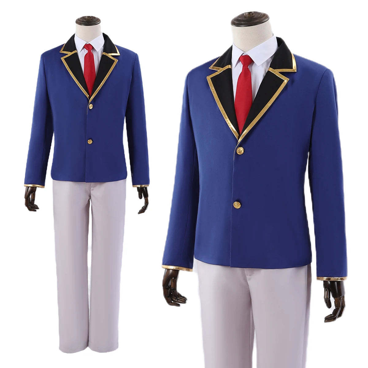 OSHI NO KO Anime Akua Hoshino Cosplay Costume Wig & Aqua School Uniform Suit | Astricos-Astricos
