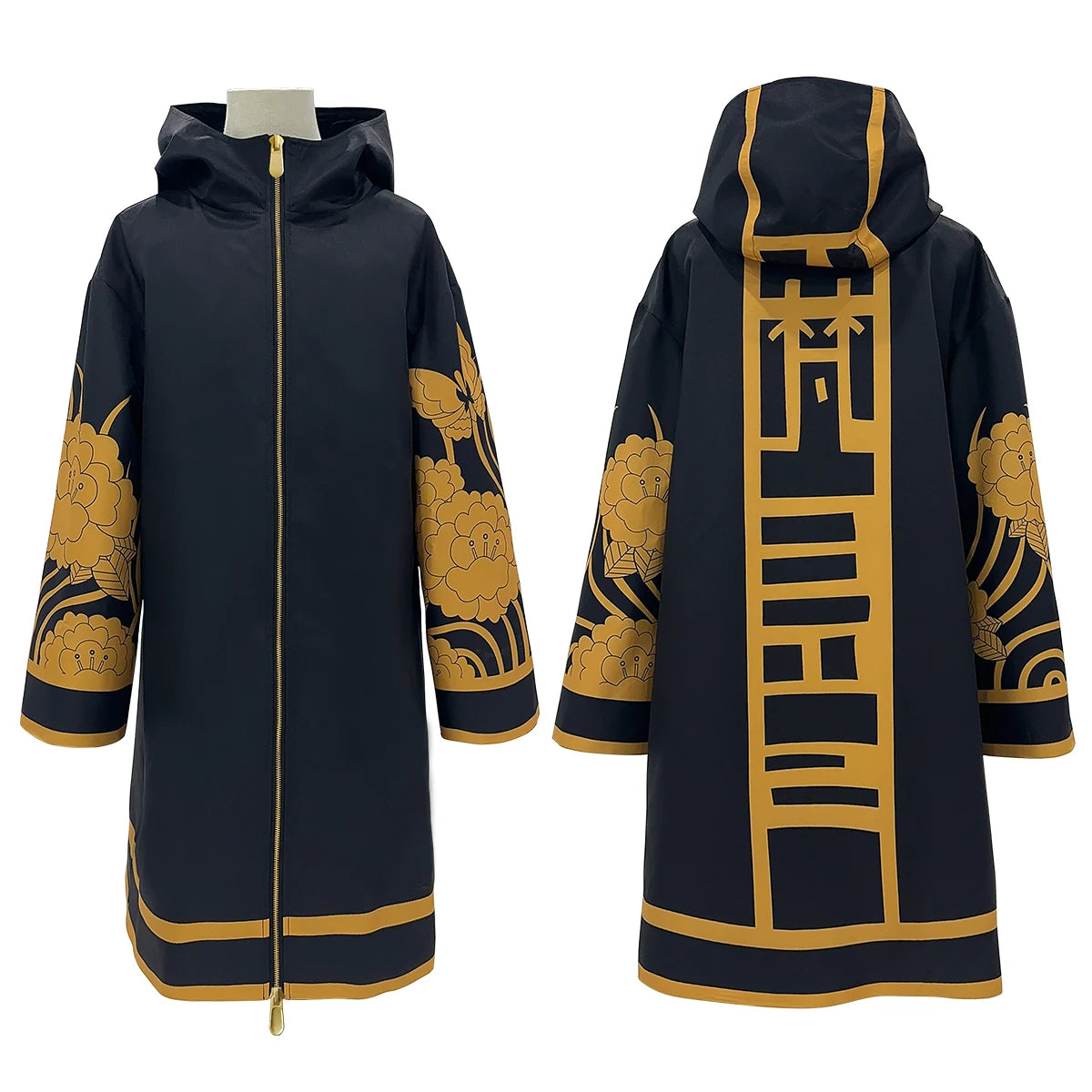 Wakasa Imaushi Waka Cosplay Costume - Golden Black Jacket & Coat | Astricos-Astricos