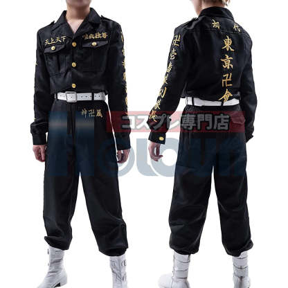 Tokyo Anime Cosplay Costume - First Generation Toman Special Attack Uniform with Embroidery-Astricos