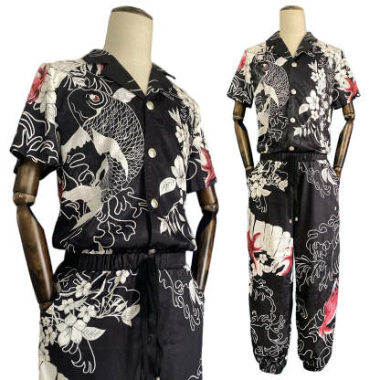 Haruki Hayashida Pah-Chin Cosplay Costume 2PCS Set for Anime Fans | Astricos-Astricos