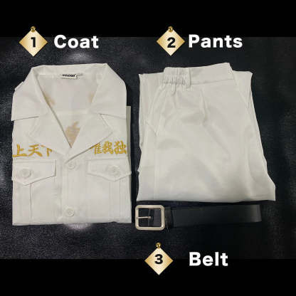 Ran Haitani Rindo Haitani Manji Embroidery Jacket - Tokyo Anime Cosplay Costume | Astricos-Astricos