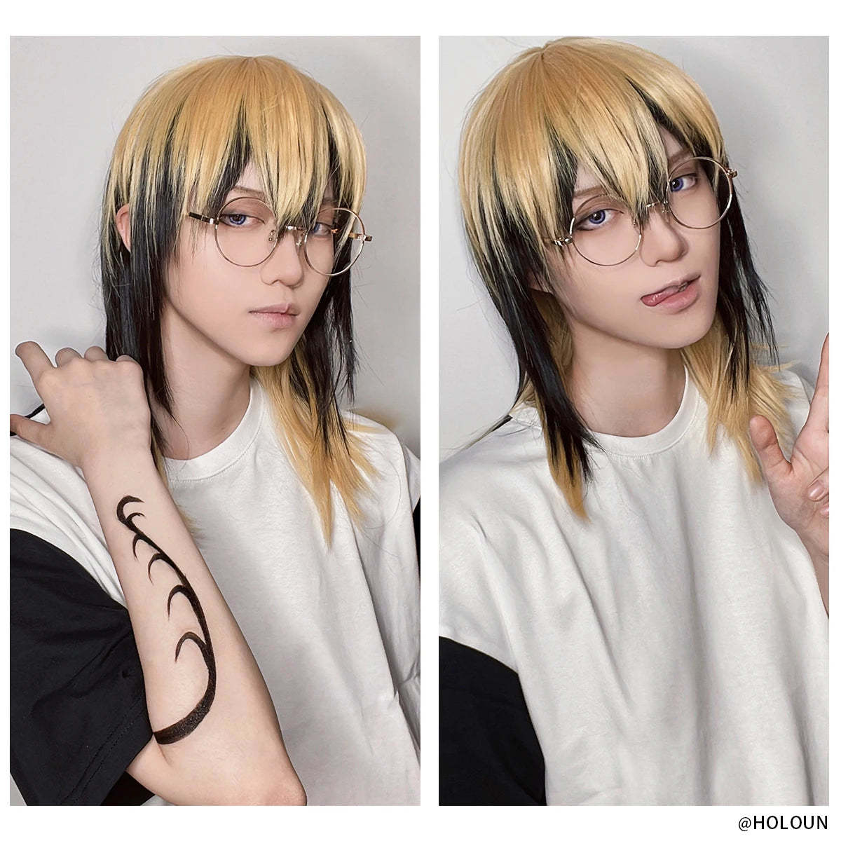 Ran Haitani & Rindo Haitani Brothers Tokyo Anime Cosplay Costume T-Shirt - Spring Summer Casual Wear-Astricos