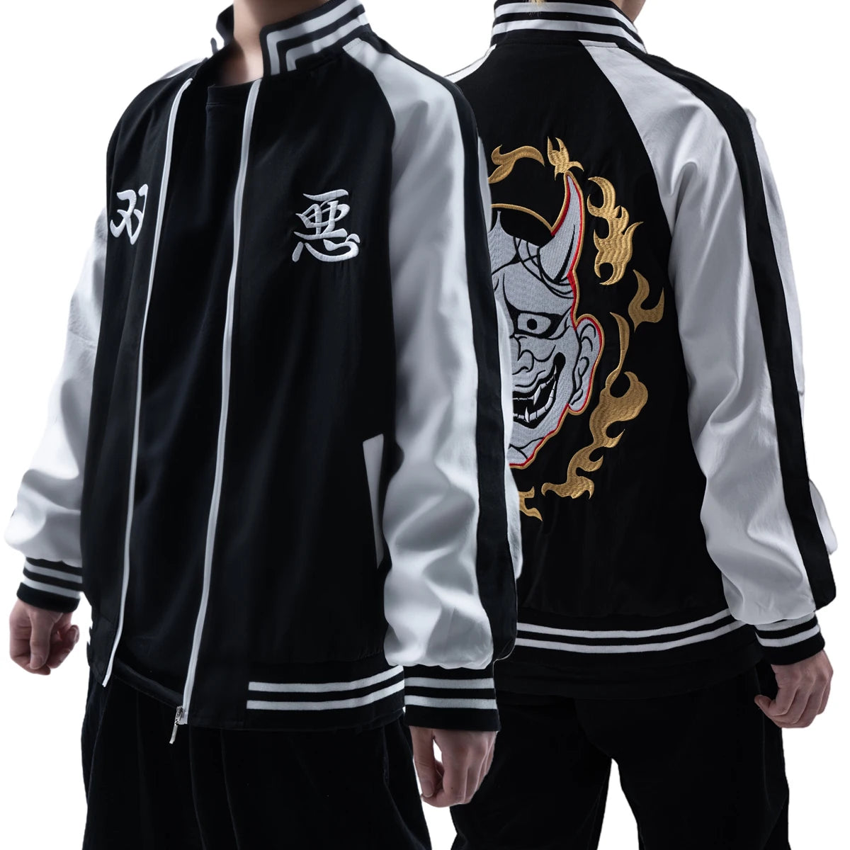 Souta Nahoya Kawata Jacket - Smiley Angry High Density Embroidery Tokyo Anime Costume-Astricos