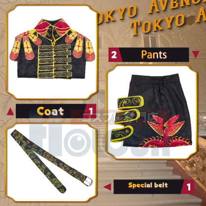 Tokyo Anime Manjiro Sano Mikey Cosplay Costume - Volume 24 Manga Cover Character Coat-Astricos