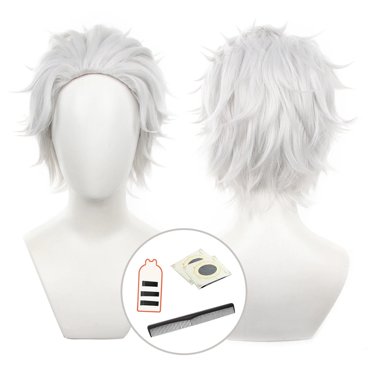 Hajime Umemiya Kyotaro Sugishita Cosplay Wig - Premium Rose Net Synthetic Fiber for Anime Fans-Astricos