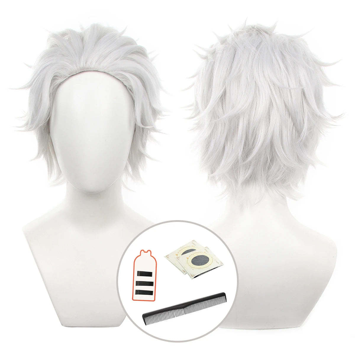 Hajime Umemiya Kyotaro Sugishita Cosplay Wig - Premium Rose Net Synthetic Fiber for Anime Fans-Astricos