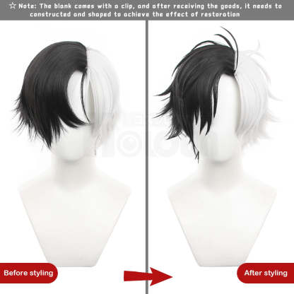 Haruka Sakura Wind Breaker Anime Cosplay Wig - High-Quality Synthetic Fiber, Adjustable Size-Astricos