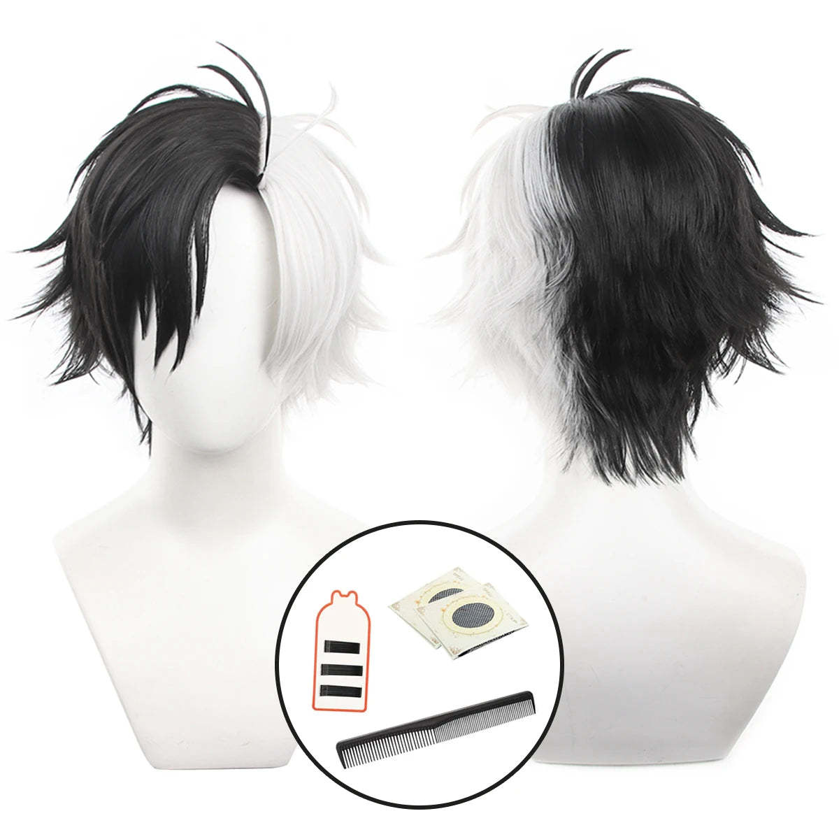 Haruka Sakura Wind Breaker Anime Cosplay Wig - High-Quality Synthetic Fiber, Adjustable Size-Astricos